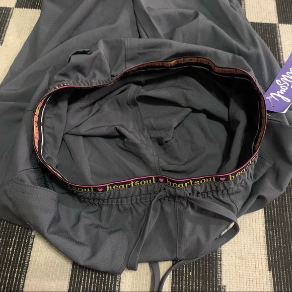 NWT HEARTSOUL Low Rise Drawstring Flare Leg Pants Contemporary Pewter 20110 PEWH - Picture 13 of 16